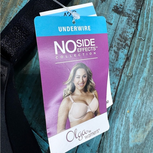 Olga by Warners Underwire Black Bra Size 42C NWT Brand New - Picture 4 of 8